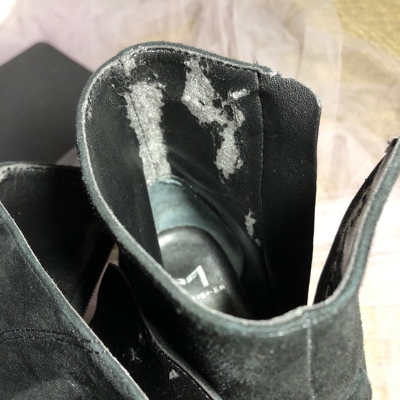 Marc Fisher 6.5 black suede booties - Picture 6 of 7